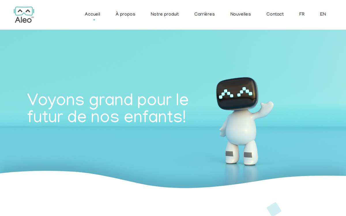 Les jeux Aleo inc. website preview