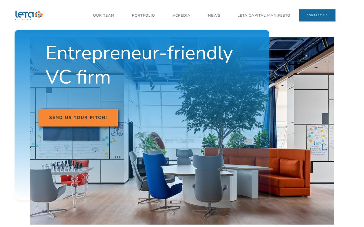 Leta website preview