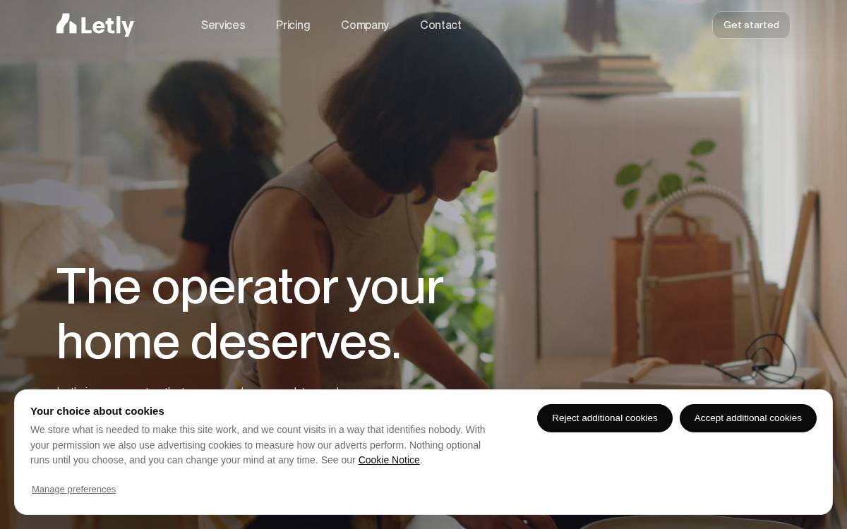 Letly website preview