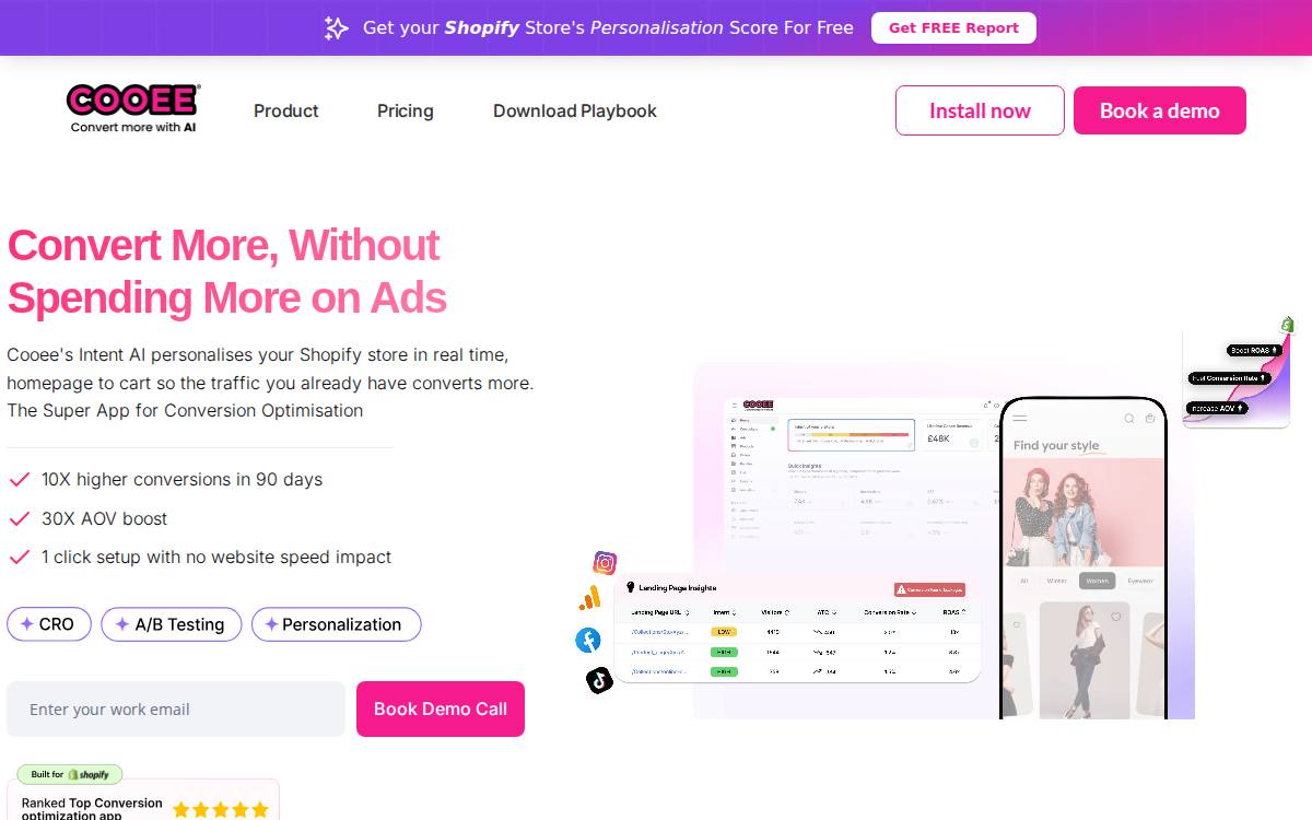 Letscooee website preview