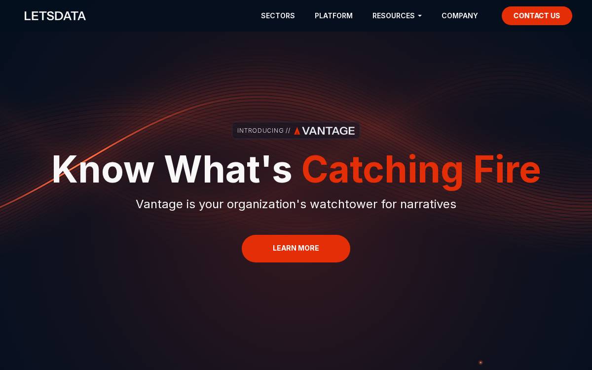 LETSDATA website preview