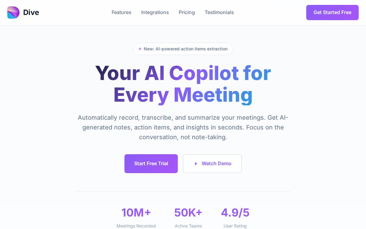 Letsdive website preview