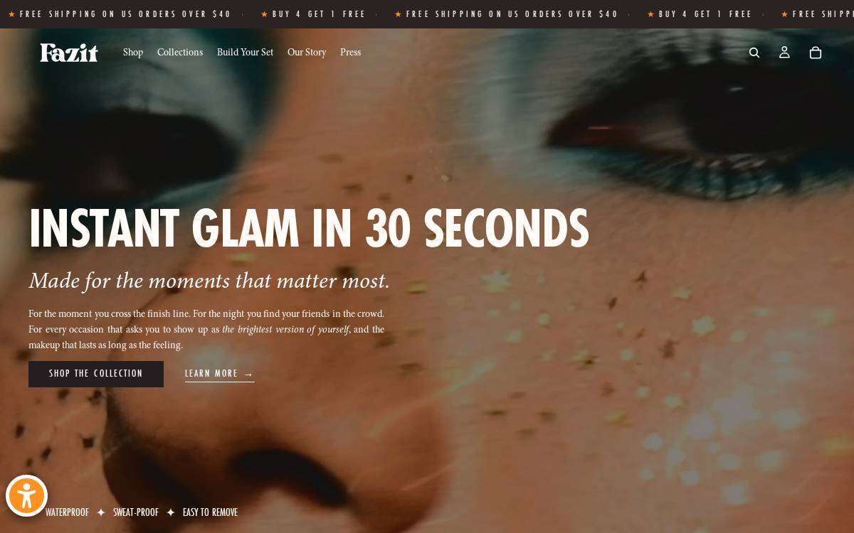 Letsfazit website preview