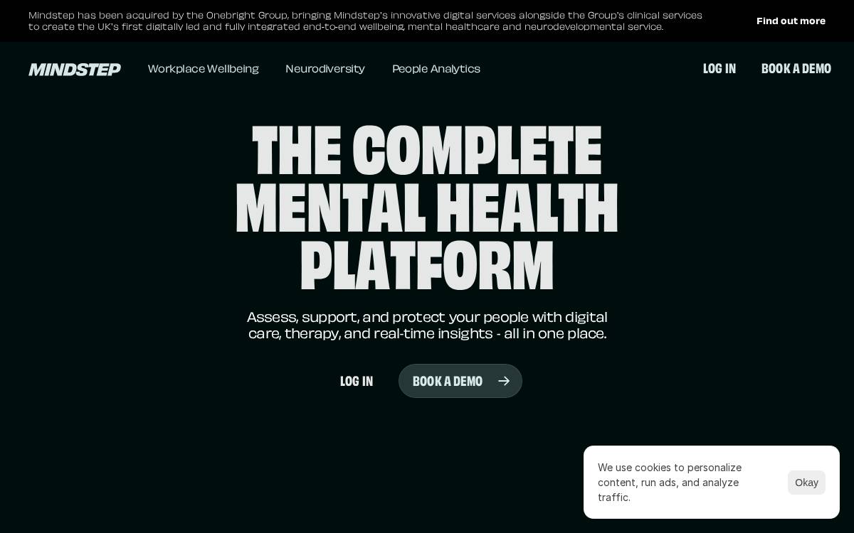 Letsmindstep website preview
