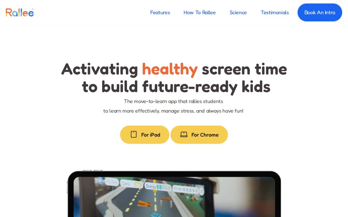 Letsrallee website preview