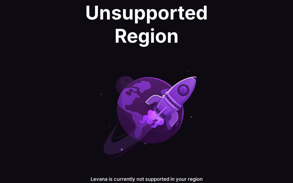 Levana website preview