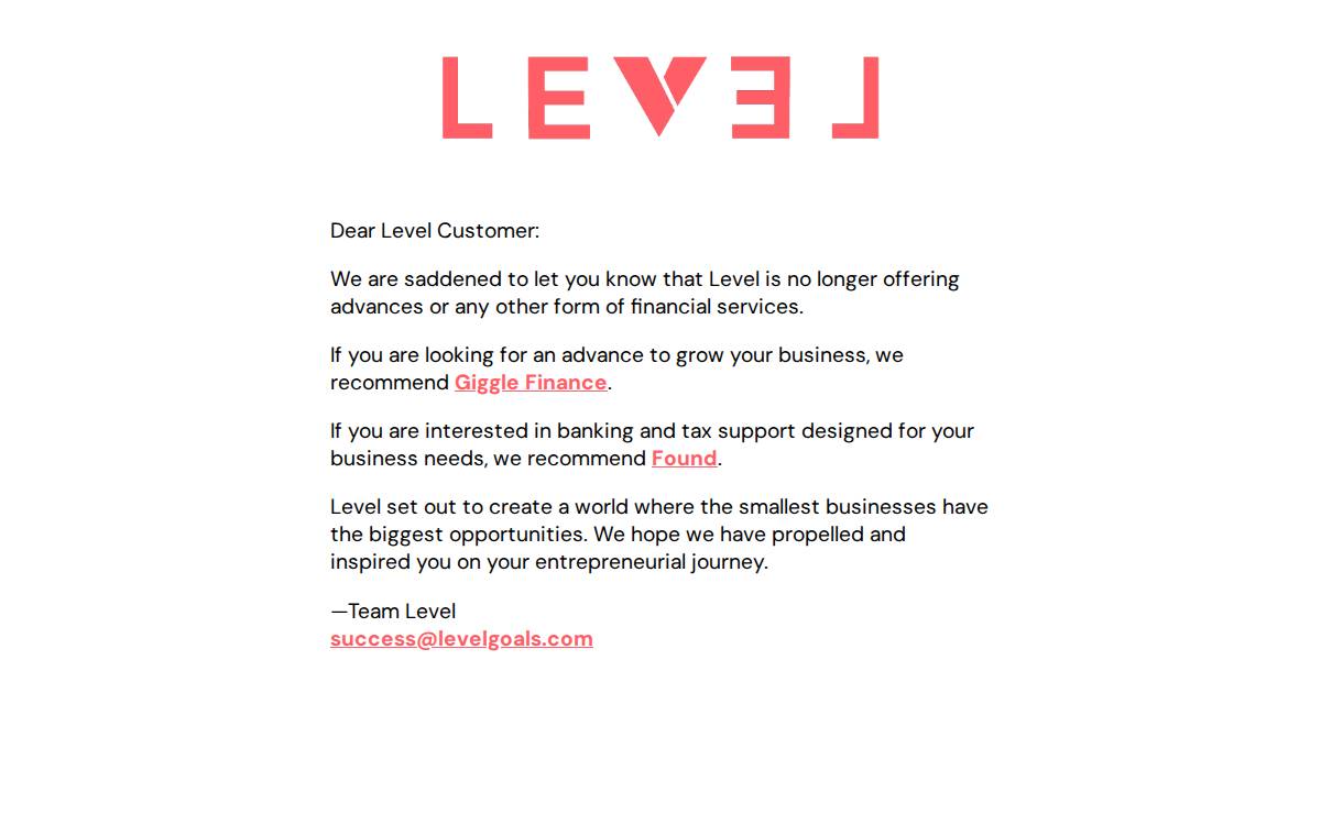 Level website preview