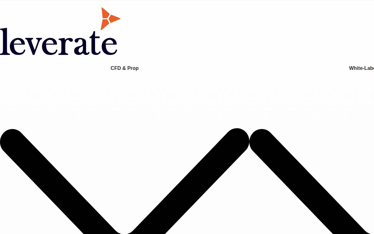 Leverate website preview