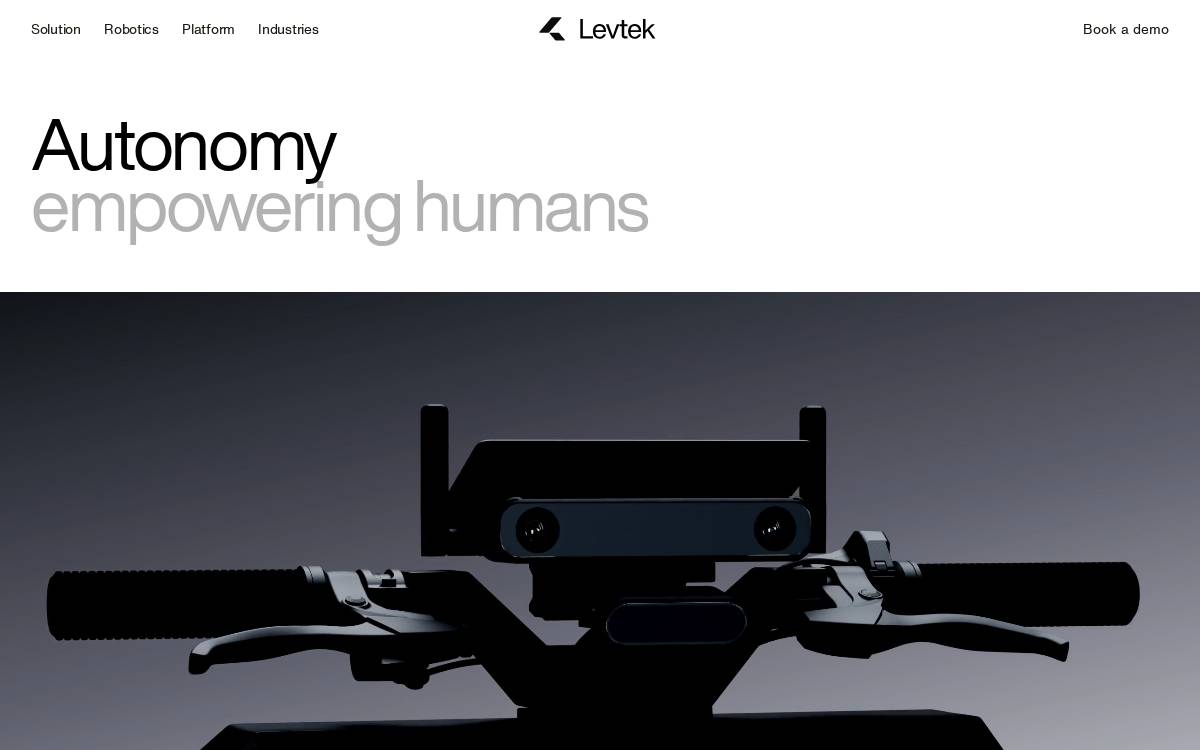Levtek website preview