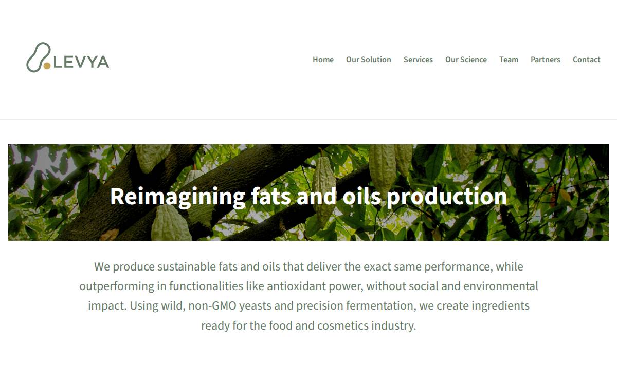 Levyabio website preview