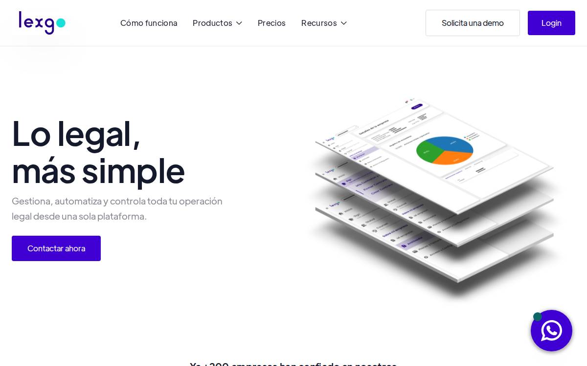 Lexgo website preview