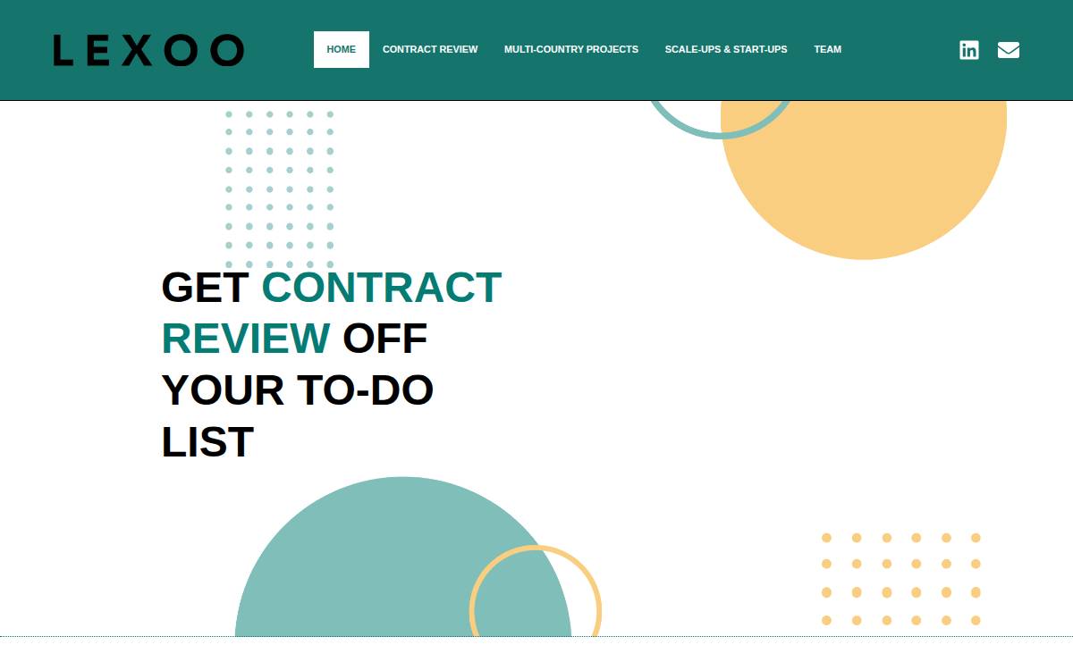 Lexoo website preview