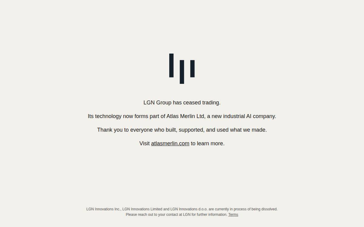 LGN website preview