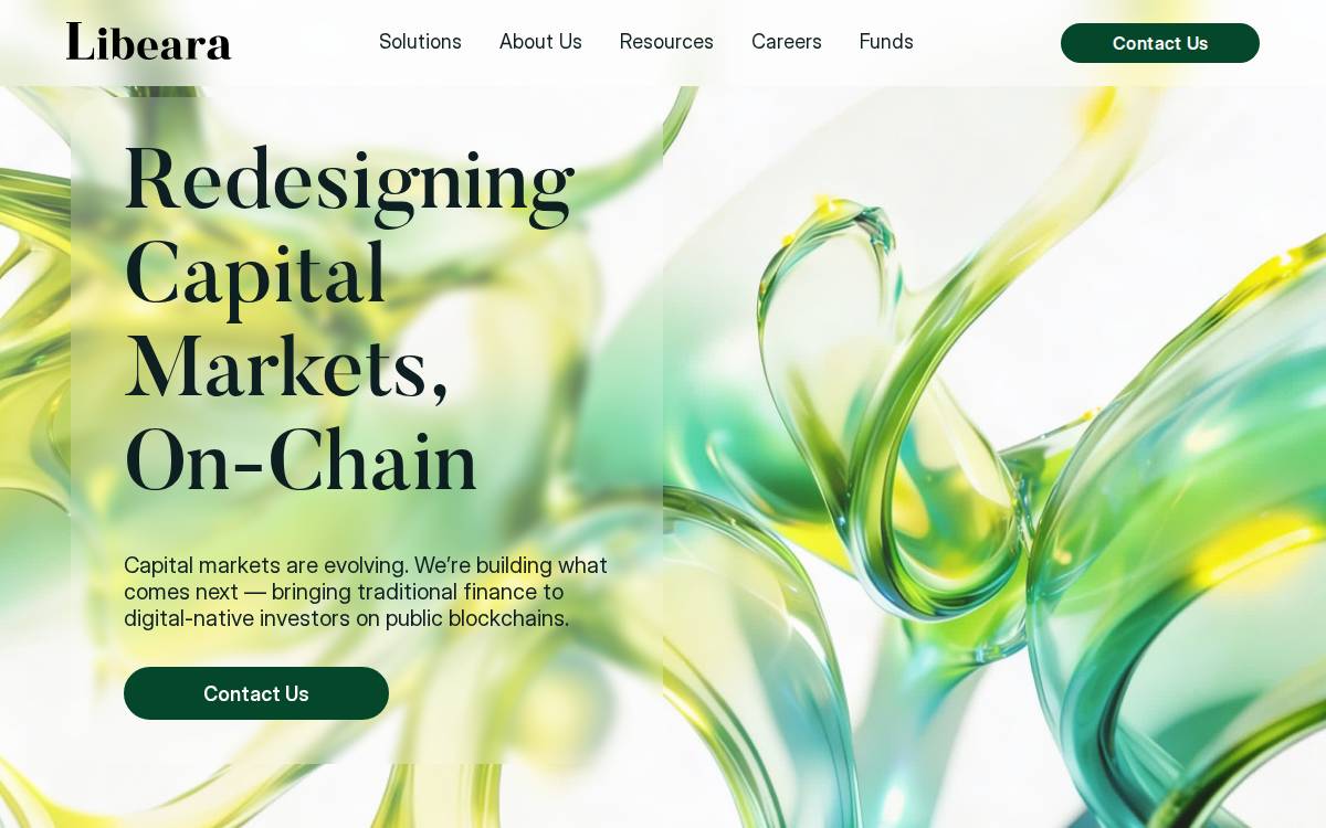 Libeara website preview