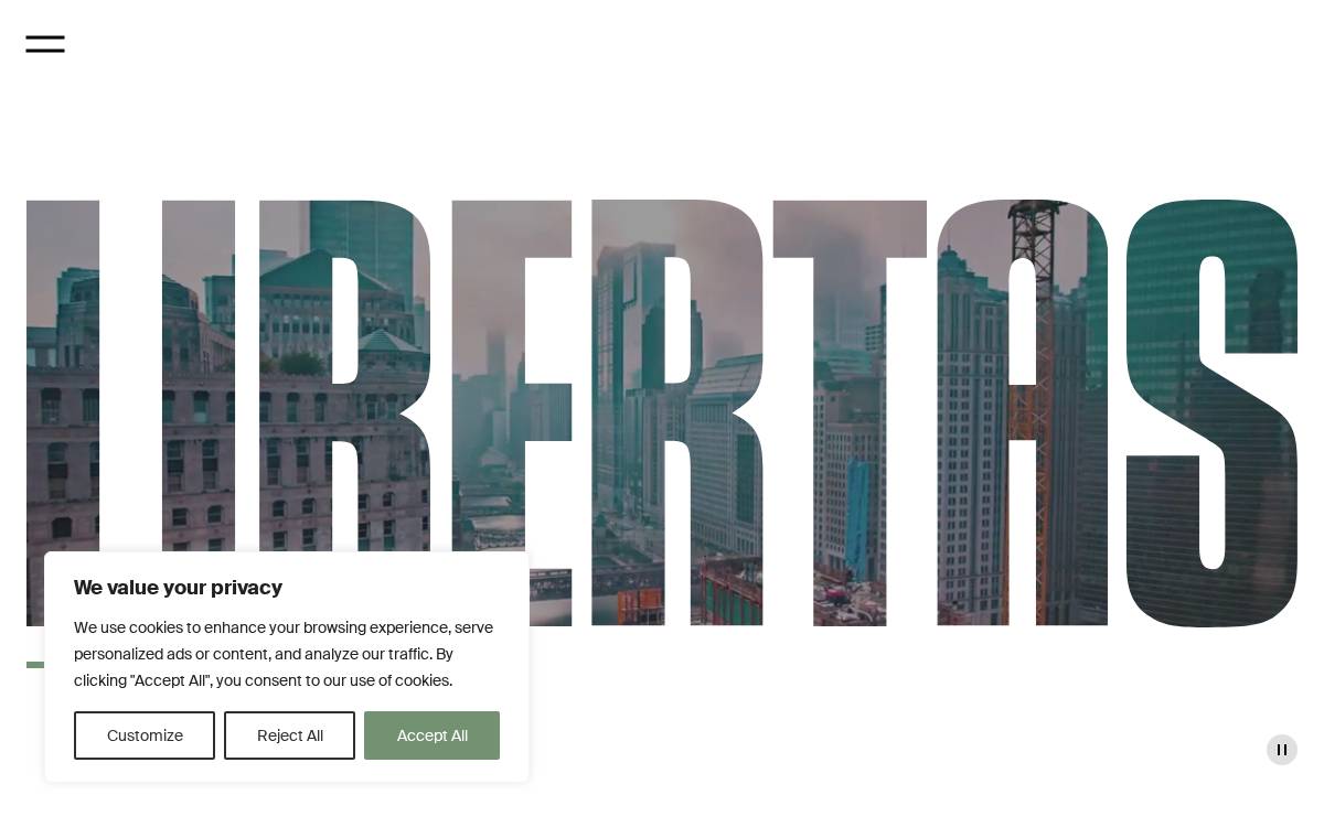 Libertasfunding website preview