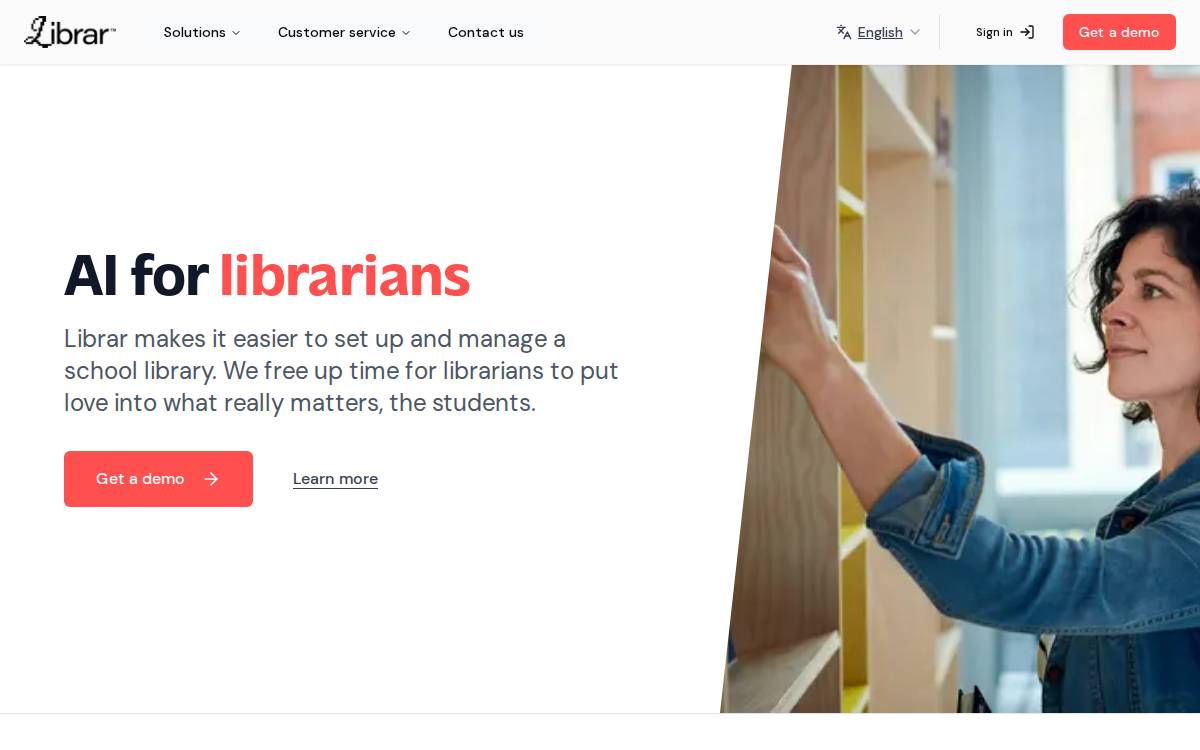 Librar Labs website preview