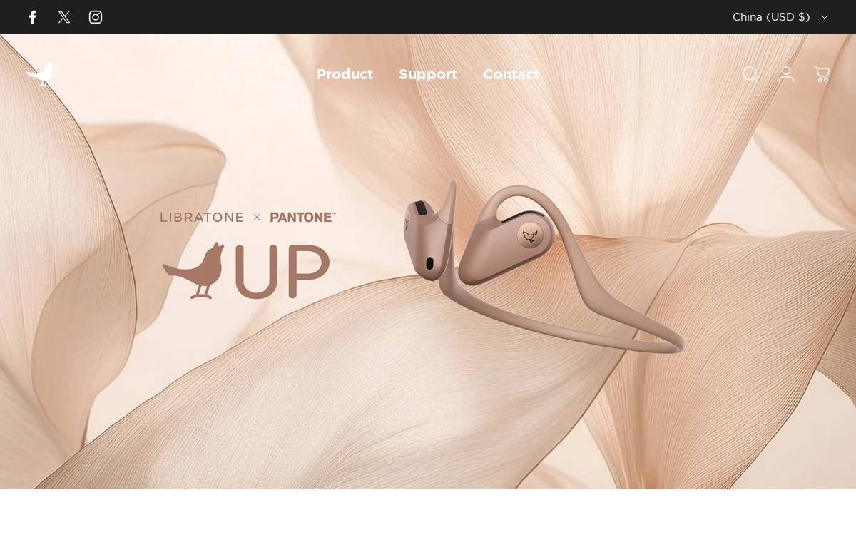 Libratone website preview