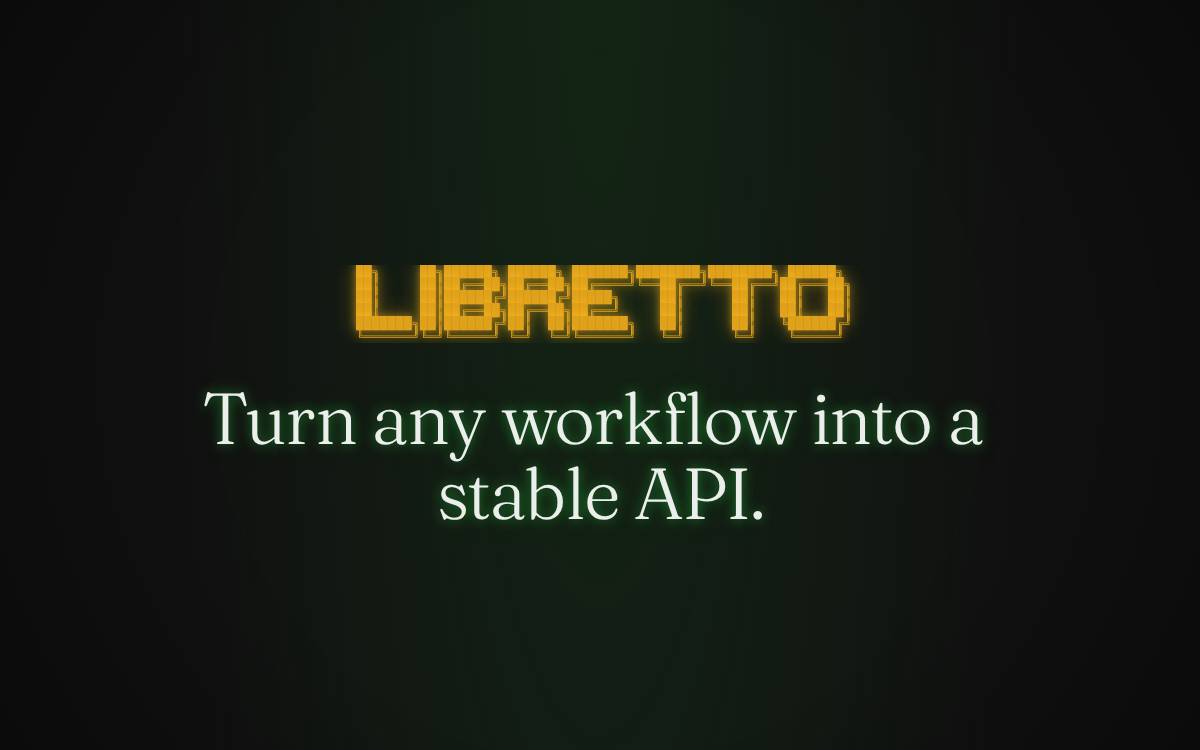 Libretto website preview