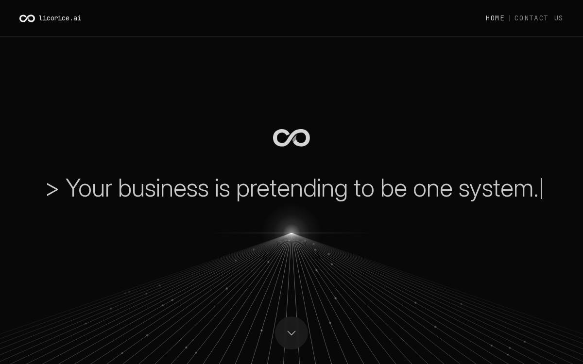 Licorice website preview