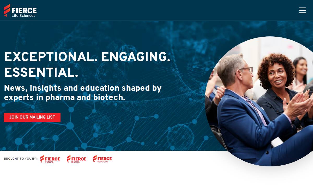 Life Science Innovation Award 2022 website preview