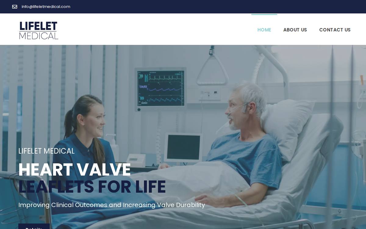 Lifelet Medical website preview