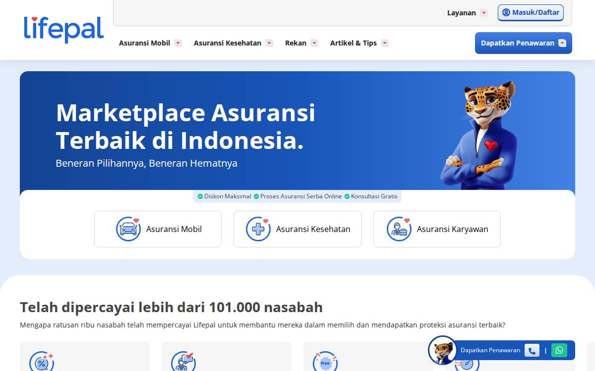 Lifepal website preview