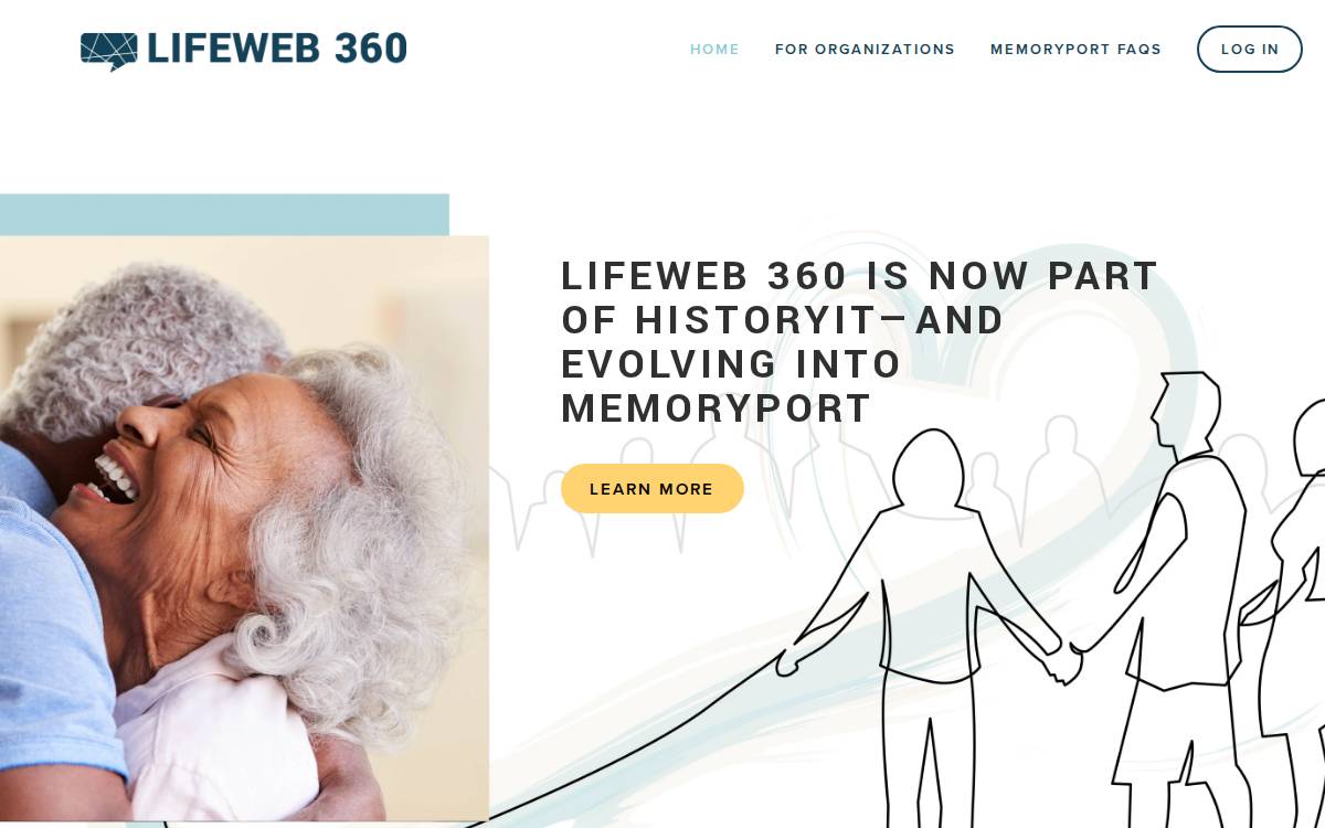 LifeWeb 360 website preview