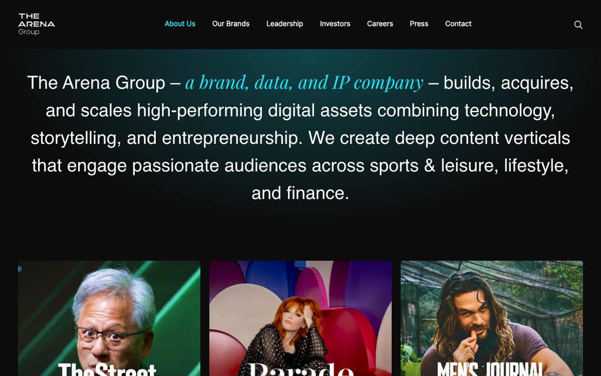 Liftigniter website preview