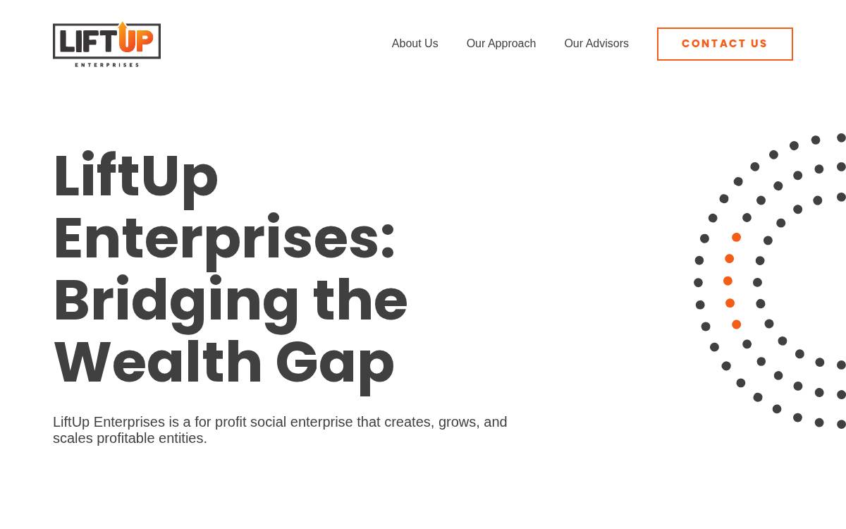 Liftupchicago website preview
