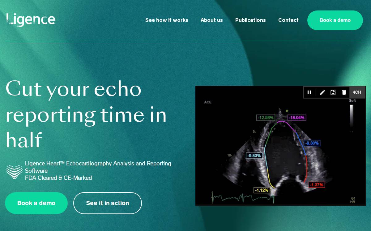 Ligence website preview