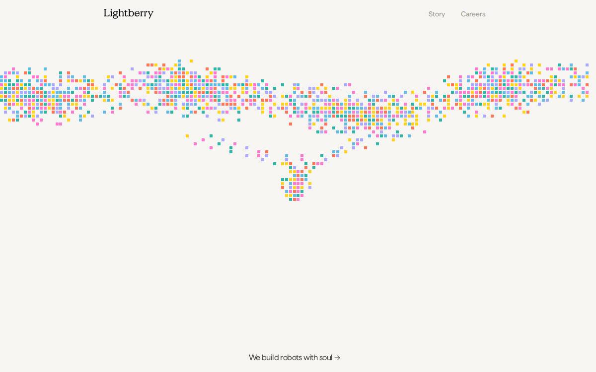 Lightberry website preview