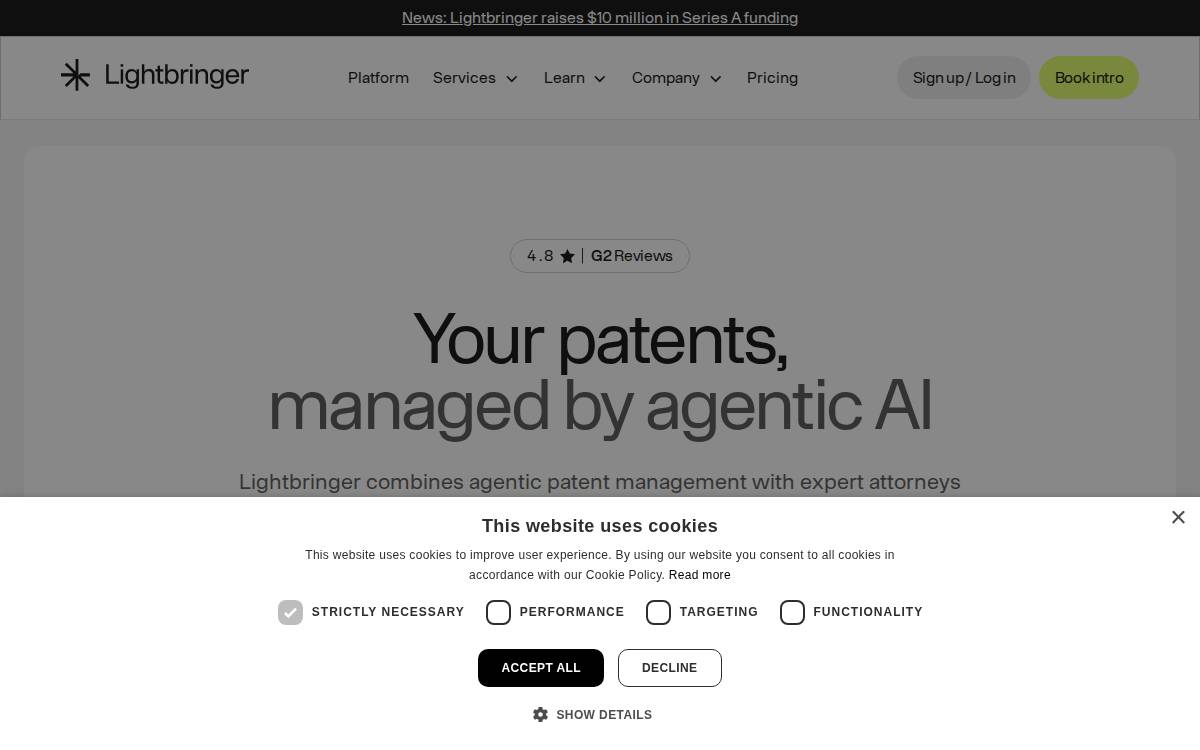 Lightbringer website preview