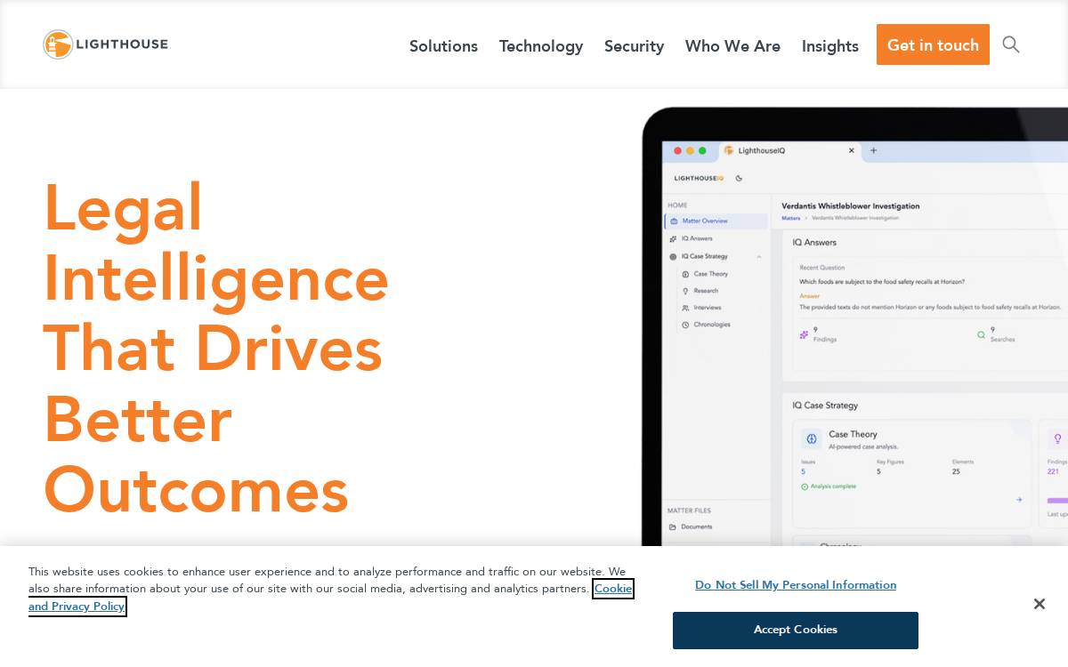Lighthouseglobal website preview