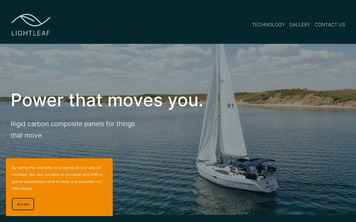 LightLeaf Solar website preview