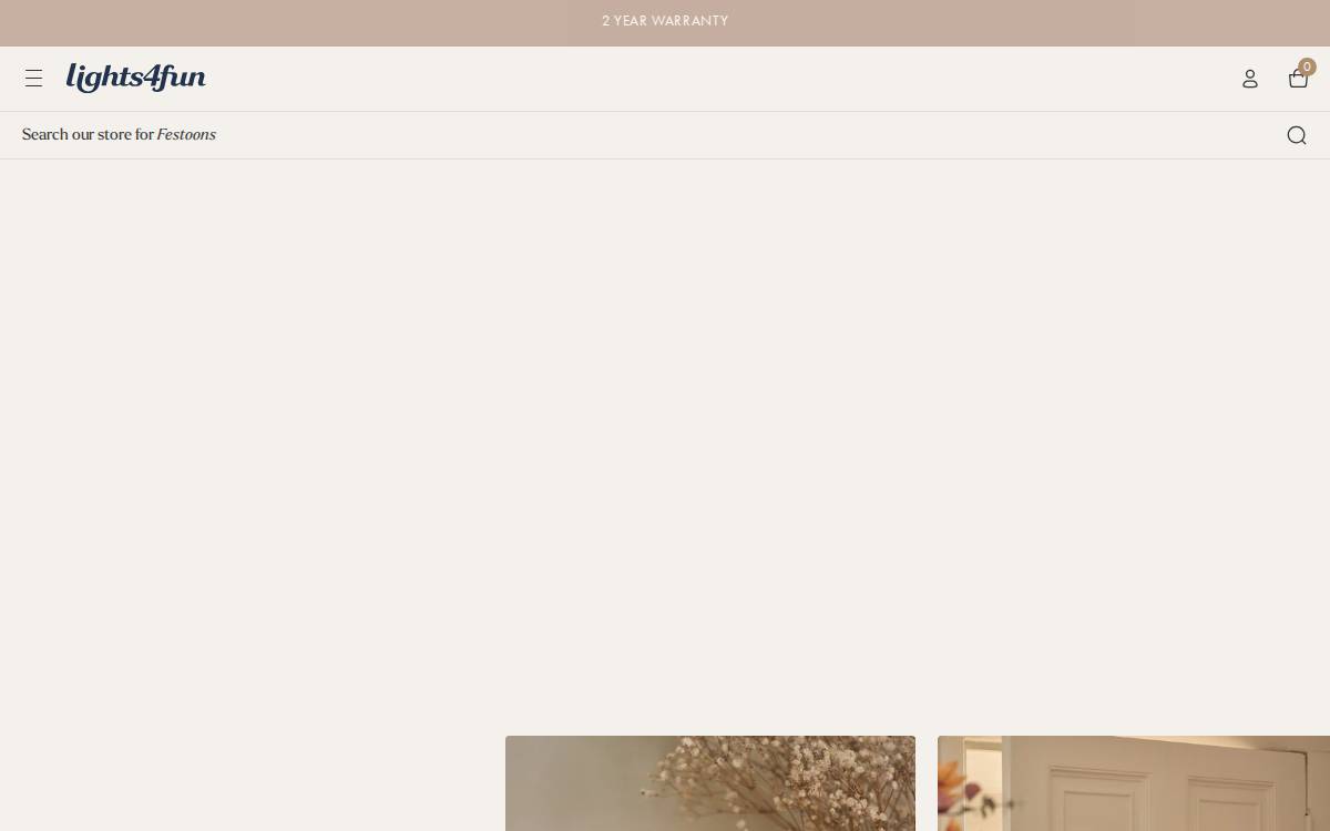 Lights4fun website preview
