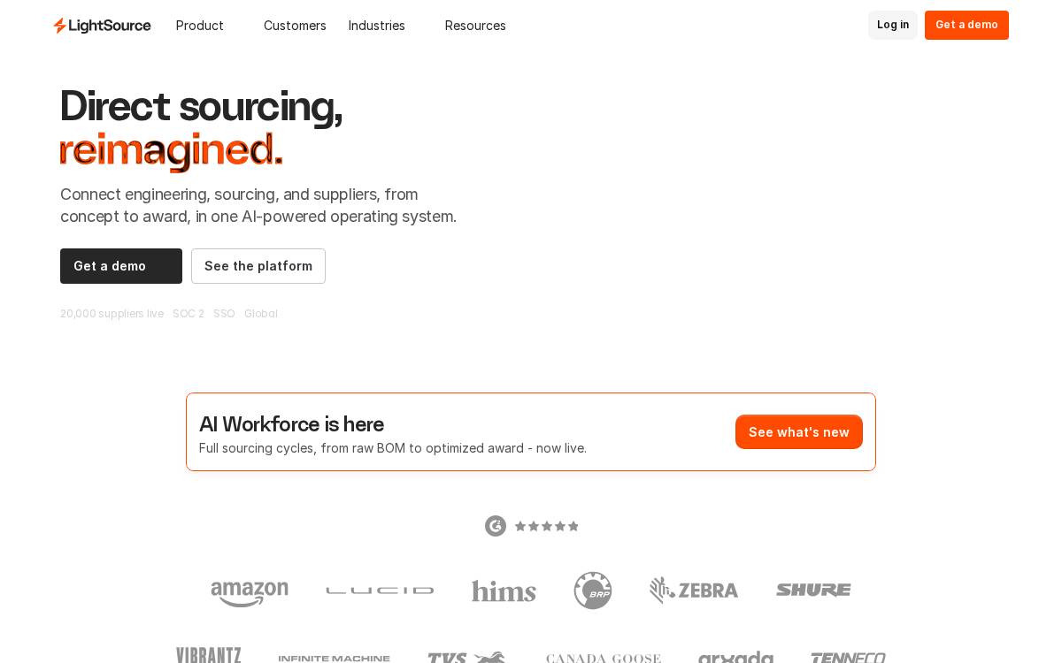 LightSource website preview