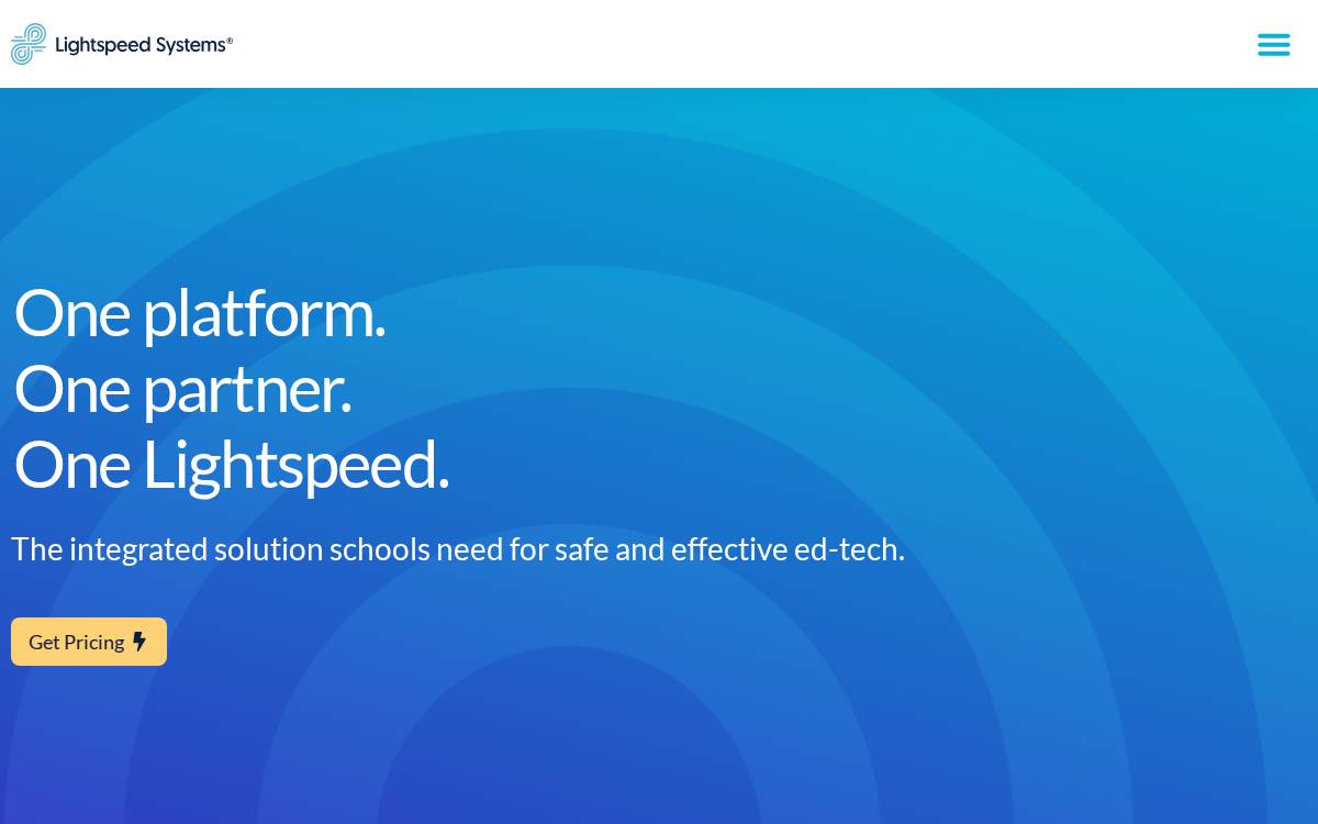 Lightspeedsystems website preview