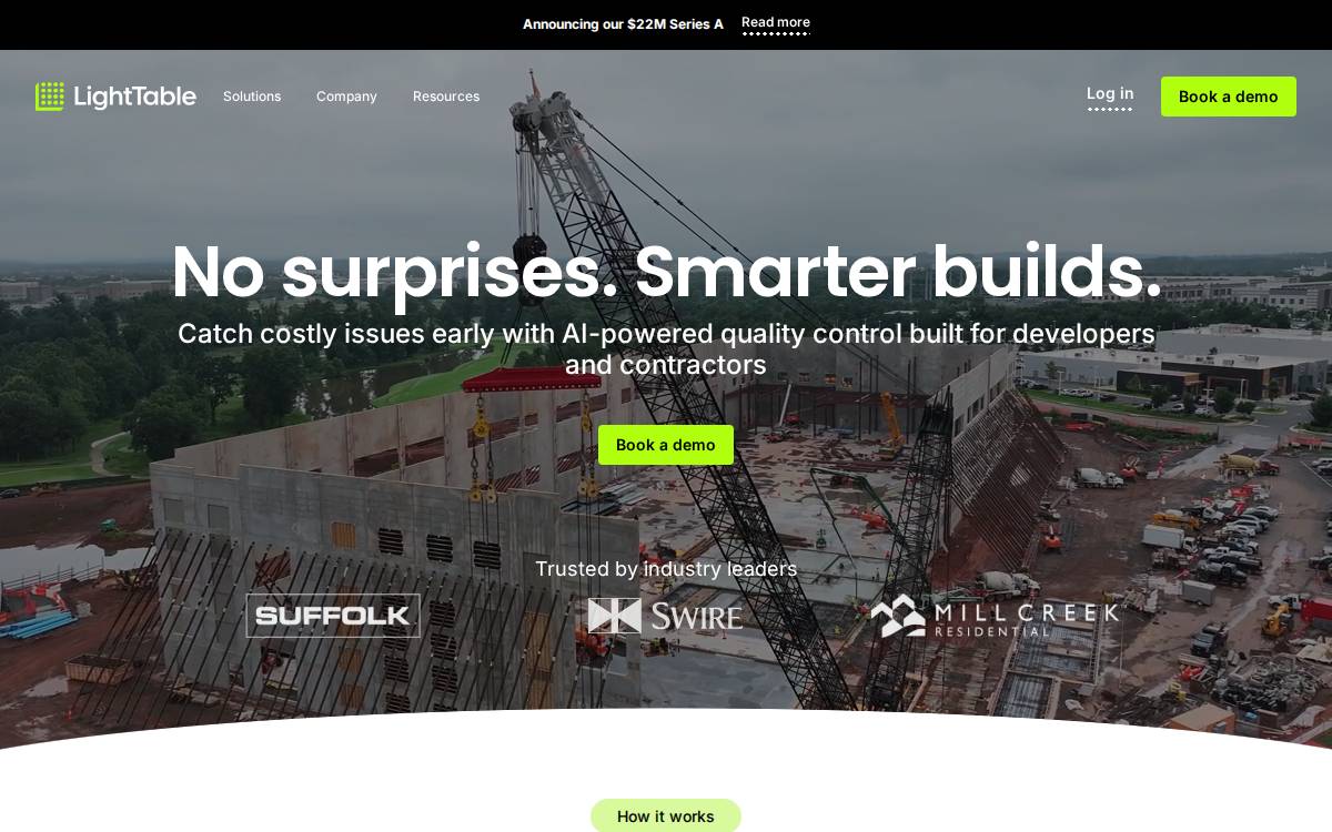 Lighttable website preview