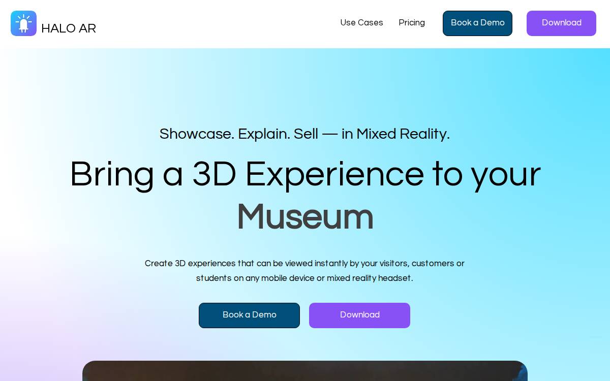 LightUp website preview