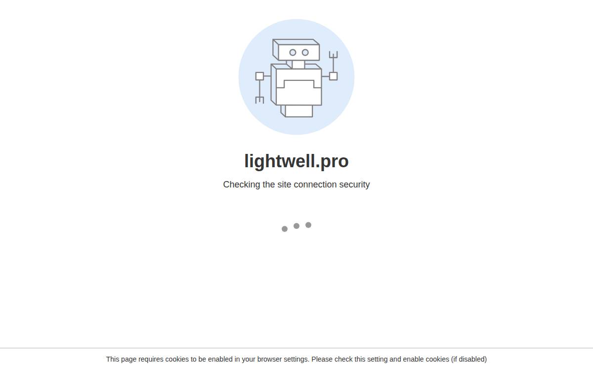 Lightwell website preview
