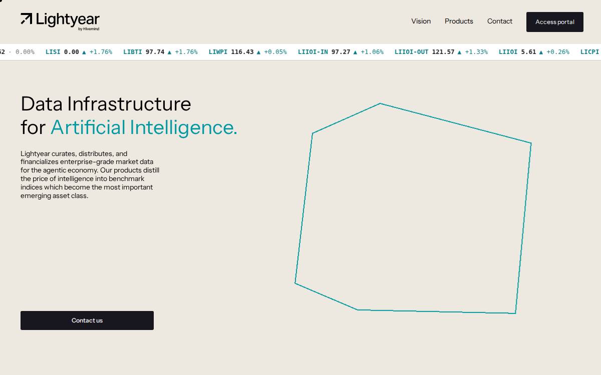 Lightyear website preview