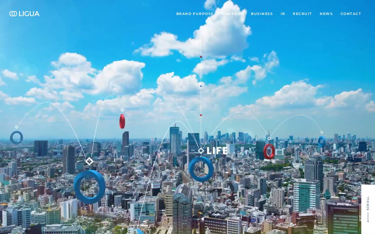 Ligua website preview
