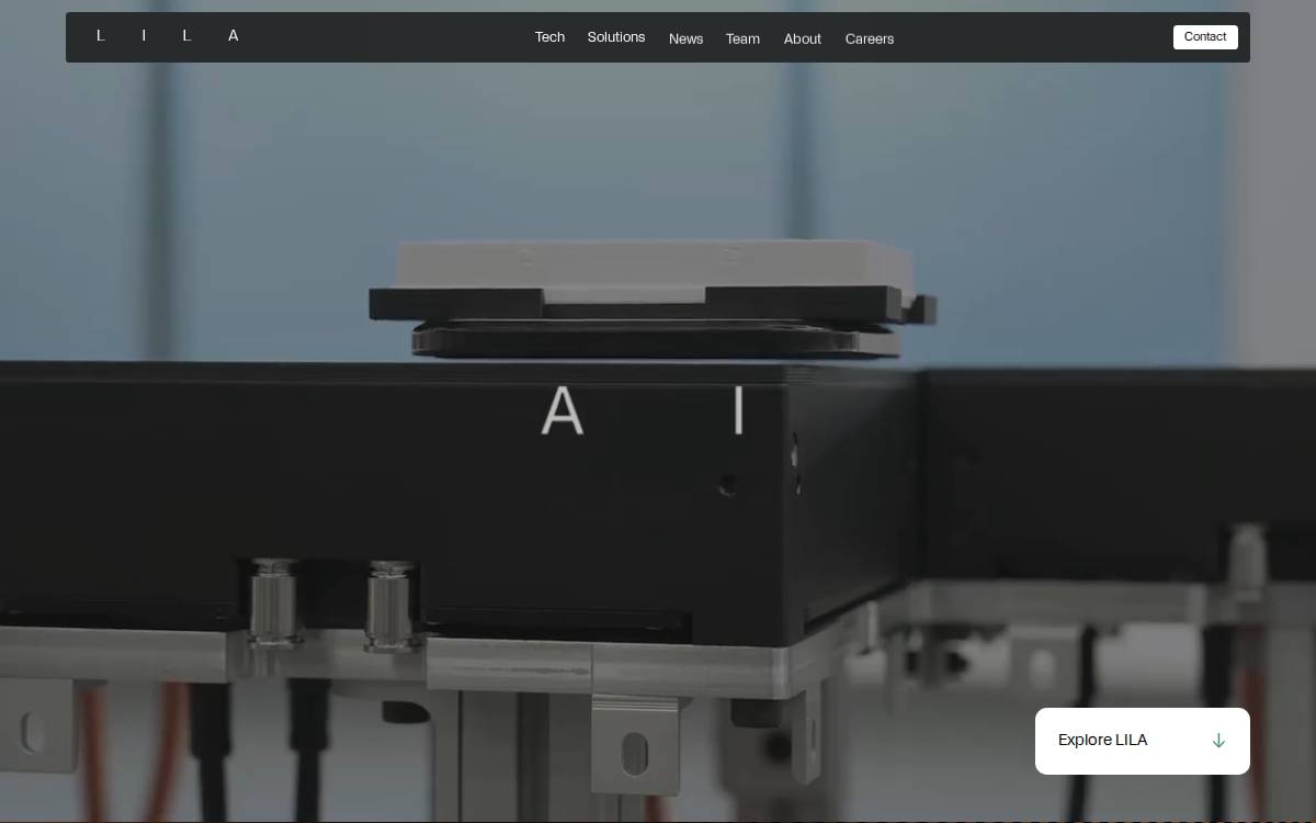 Lila Sciences website preview
