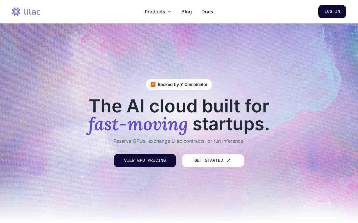 Lilac website preview
