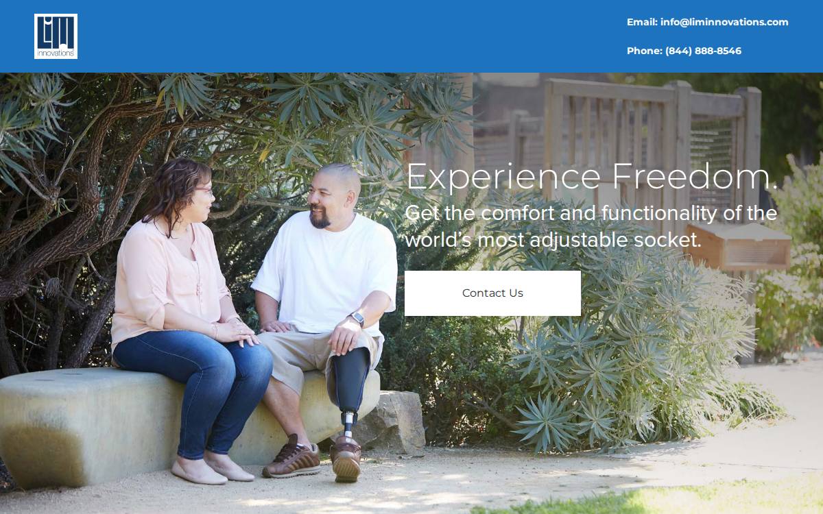 LIM Innovations website preview