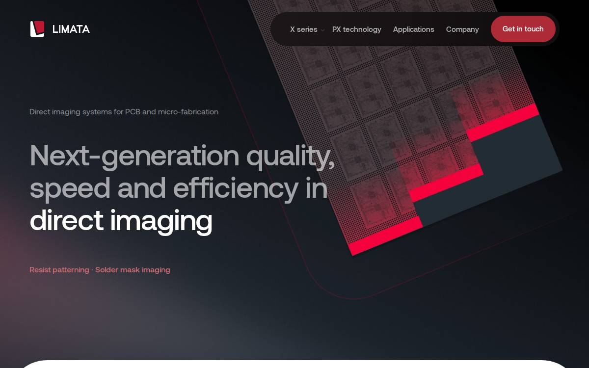 Limata website preview