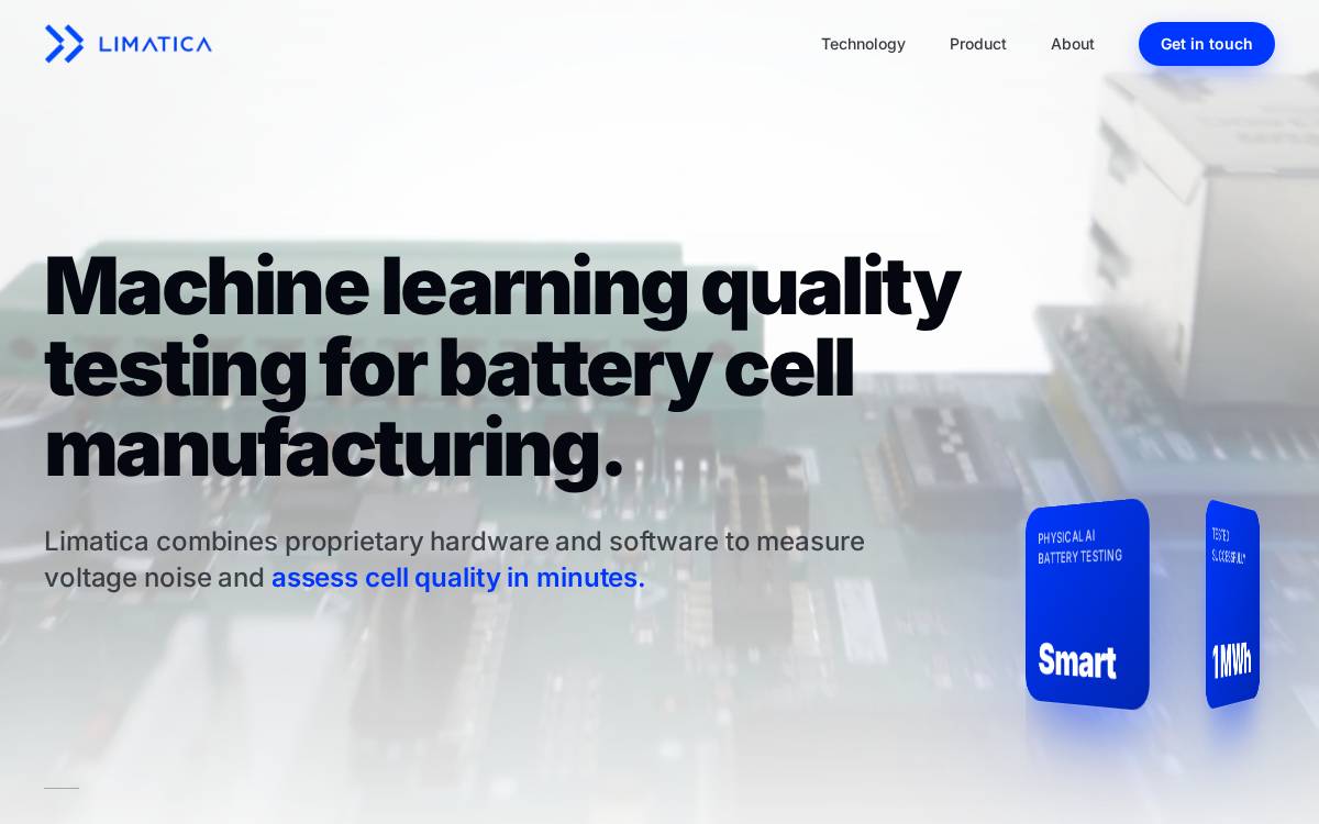 Limatica website preview