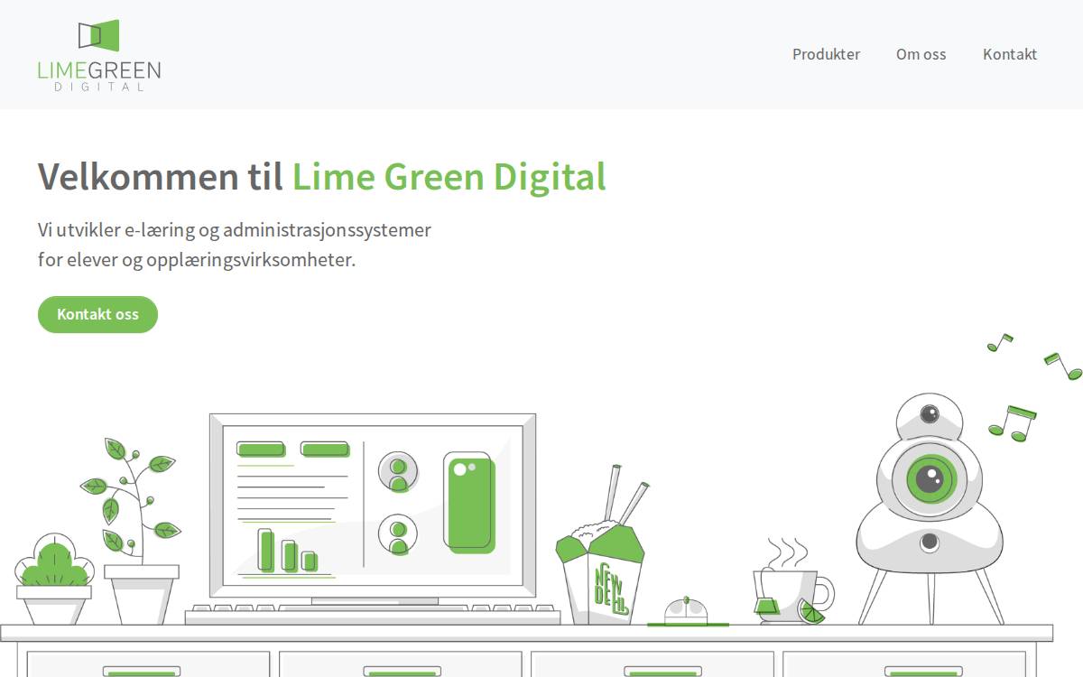 Limegreen website preview