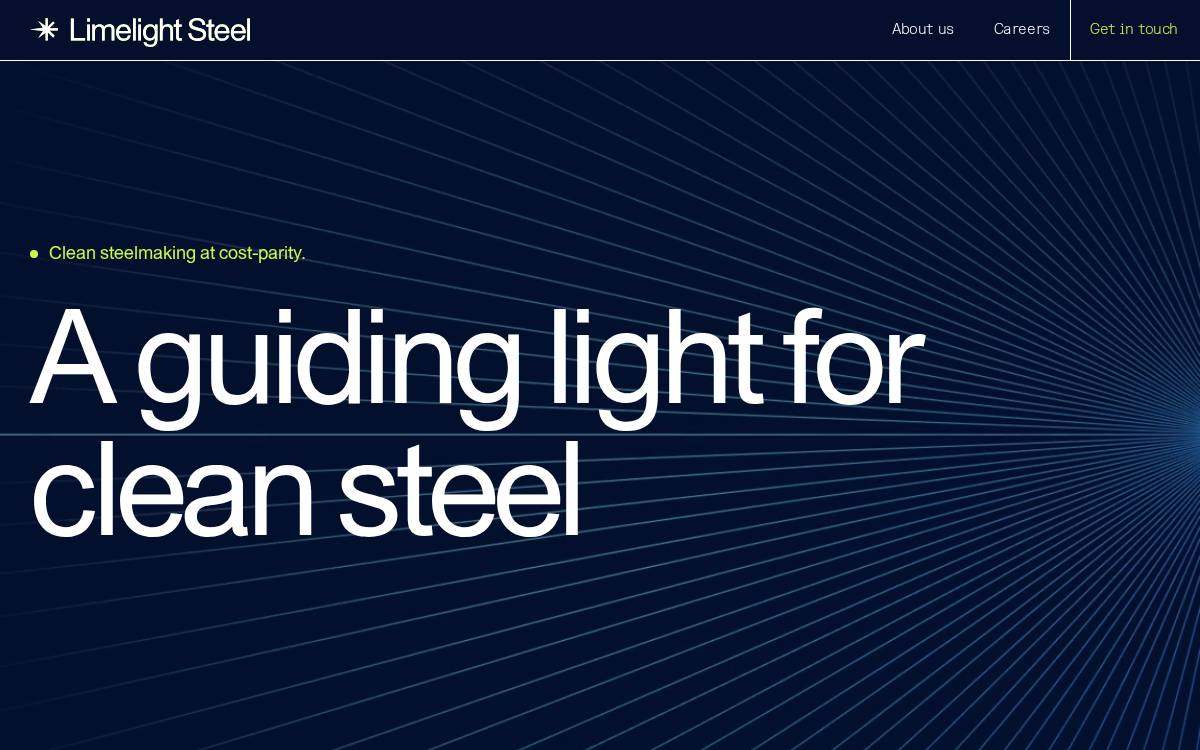Limelight Steel website preview
