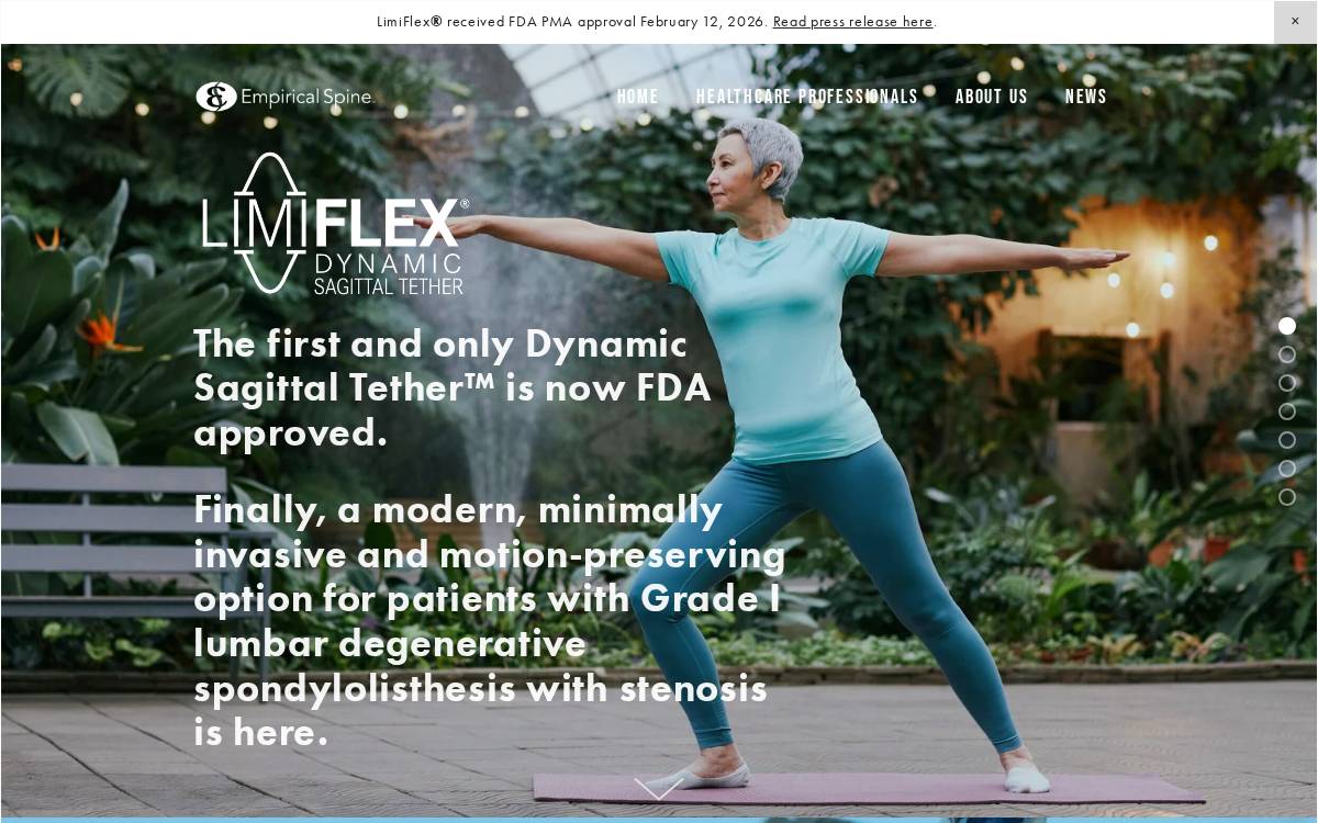 Limiflex website preview